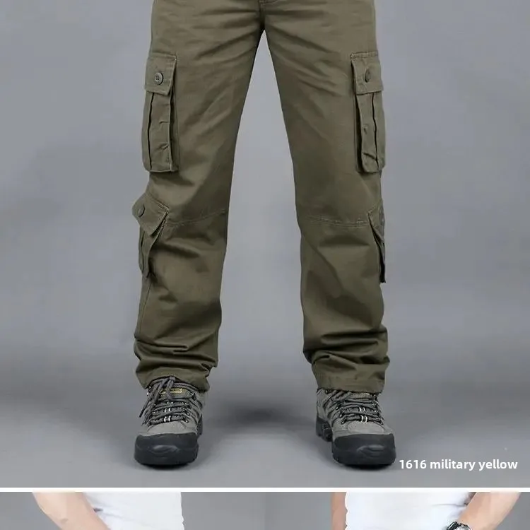 Trendy Versatile Men's Sweatpants Casual Camouflage Pants Autumn New Style Cross-Border Popular Pants Working Uniform Trendy Versatile Men's Sweatpants Casual Camouflage Pants Autumn New Style Cross-Border Popular Pants Working Uniform