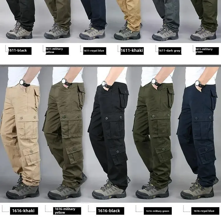 Trendy Versatile Men's Sweatpants Casual Camouflage Pants Autumn New Style Cross-Border Popular Pants Working Uniform Trendy Versatile Men's Sweatpants Casual Camouflage Pants Autumn New Style Cross-Border Popular Pants Working Uniform
