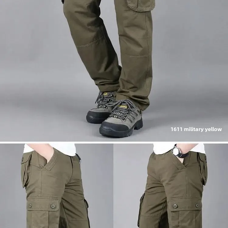 Trendy Versatile Men's Sweatpants Casual Camouflage Pants Autumn New Style Cross-Border Popular Pants Working Uniform Trendy Versatile Men's Sweatpants Casual Camouflage Pants Autumn New Style Cross-Border Popular Pants Working Uniform