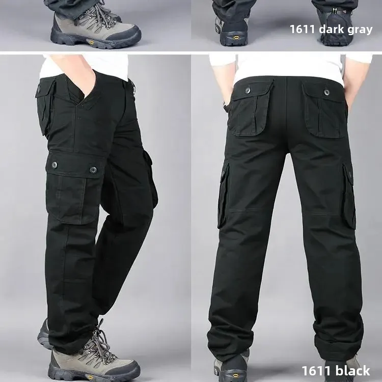 Trendy Versatile Men's Sweatpants Casual Camouflage Pants Autumn New Style Cross-Border Popular Pants Working Uniform Trendy Versatile Men's Sweatpants Casual Camouflage Pants Autumn New Style Cross-Border Popular Pants Working Uniform