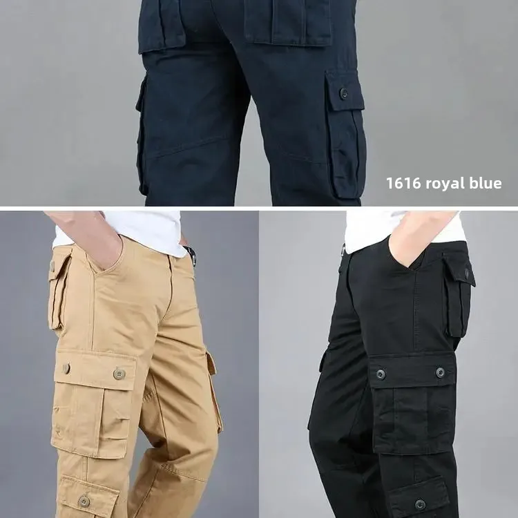 Trendy Versatile Men's Sweatpants Casual Camouflage Pants Autumn New Style Cross-Border Popular Pants Working Uniform Trendy Versatile Men's Sweatpants Casual Camouflage Pants Autumn New Style Cross-Border Popular Pants Working Uniform