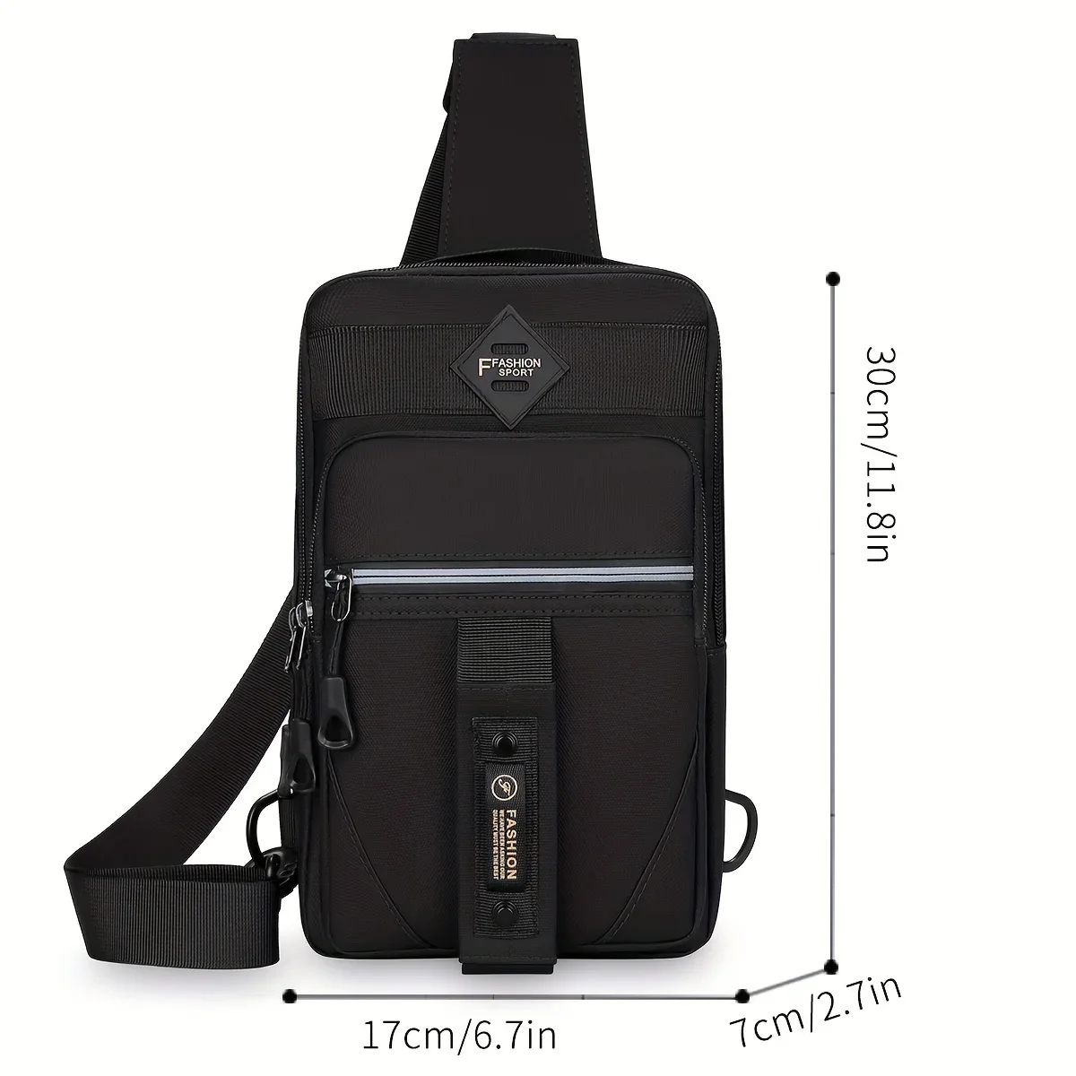 New Men Shoulder Bags Chest Bag Multifuncional Crossbody Bags Travel Sling Bag New Men Shoulder Bags Chest Bag Multifuncional Crossbody Bags Travel Sling Bag