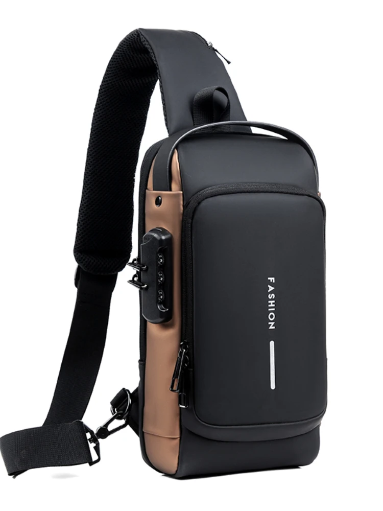 Men's Multifunction Anti-theft USB Shoulder Bag Man Crossbody Cross Body Travel Sling Chest Bags Pack Messenger Pack for Male Men's Multifunction Anti-theft USB Shoulder Bag Man Crossbody Cross Body Travel Sling Chest Bags Pack Messenger Pack for Male