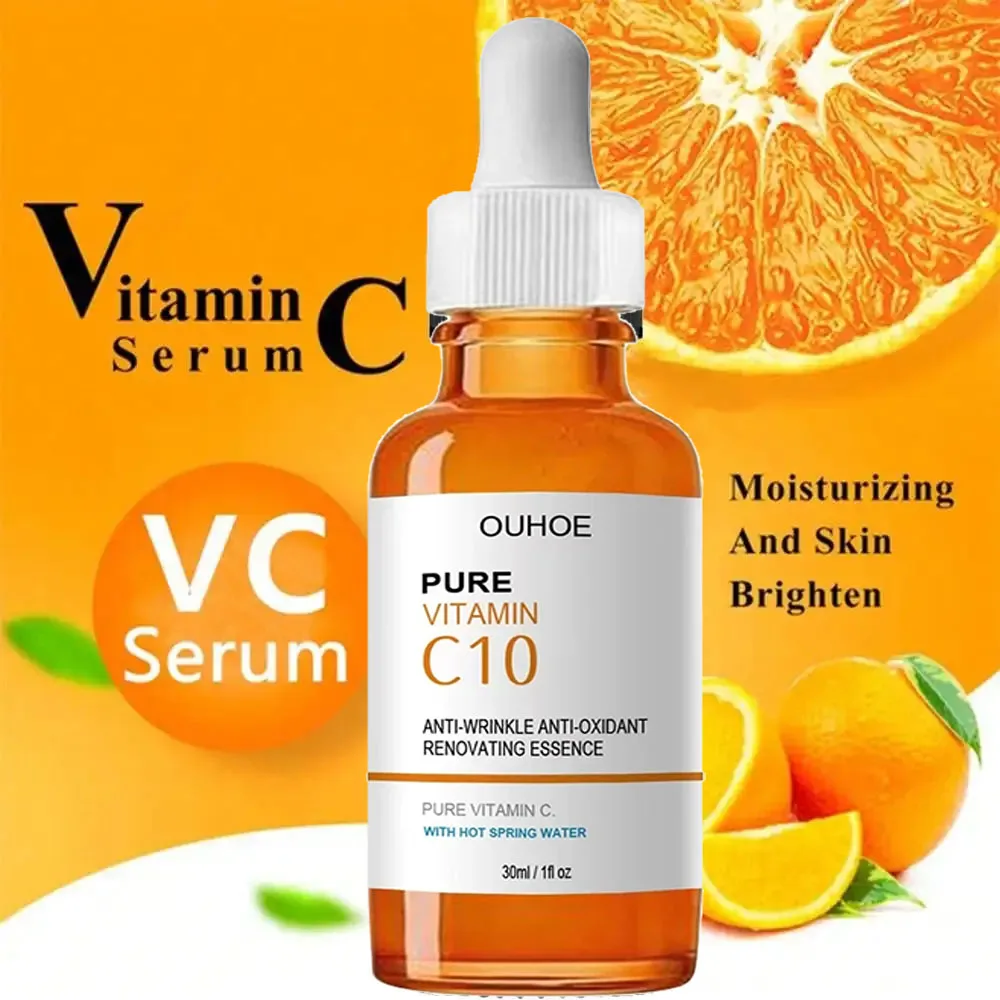 Vitamin C Wrinkle Remover Face Serum Lifting Firming Fade Fine Lines Anti-aging Essence Whitening Brighten Nourish Skin Care Vitamin C Wrinkle Remover Face Serum Lifting Firming Fade Fine Lines Anti-aging Essence Whitening Brighten Nourish Skin Care