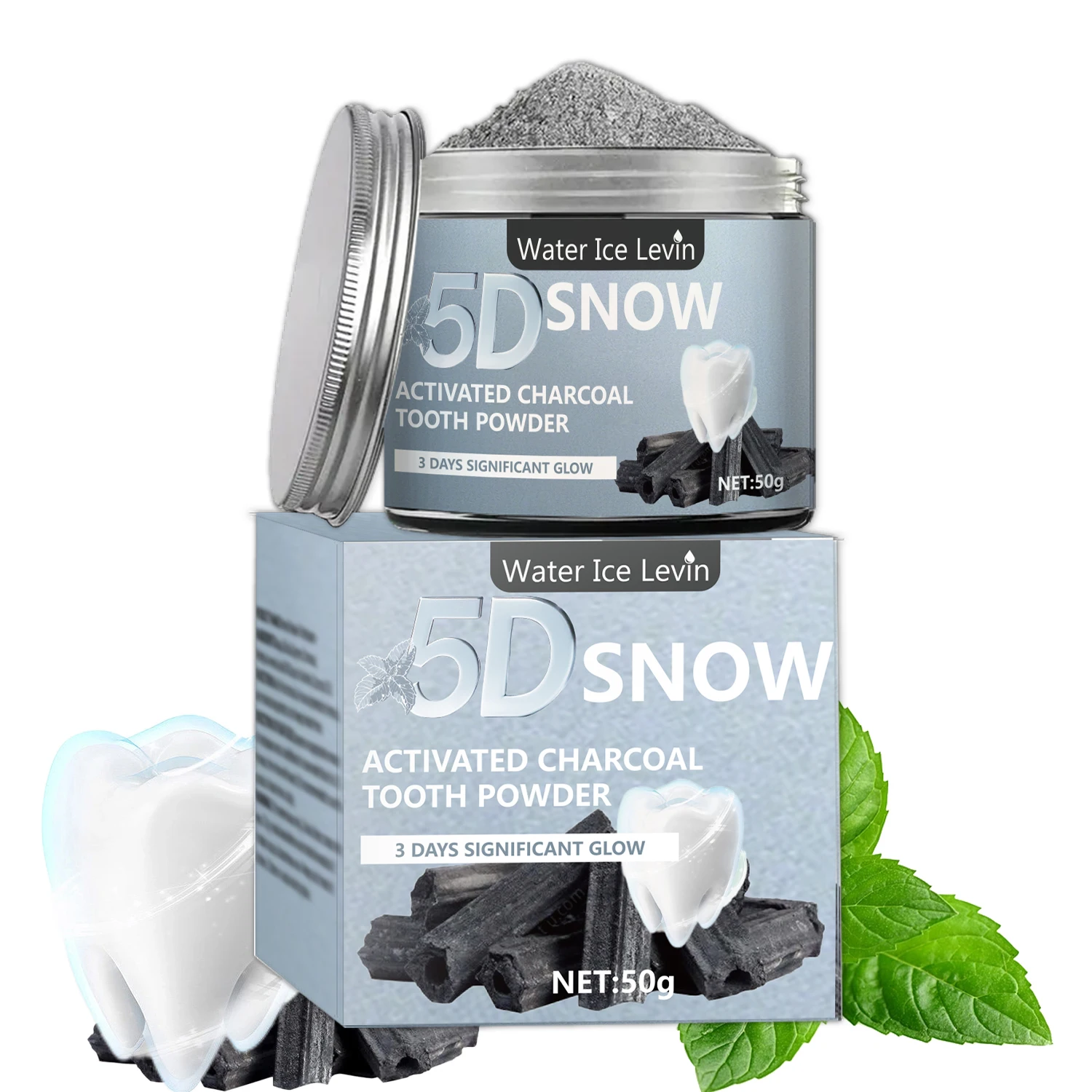 Bamboo Charcoal Tooth Whitening Powder - Natural Whitening and Deep Cleaning for Men and Women, Fresh Breath Daily Toothpaste, 1 Piece Bamboo Charcoal Tooth Whitening Powder - Natural Whitening and Deep Cleaning for Men and Women, Fresh Breath Daily Toothpaste, 1 Piece