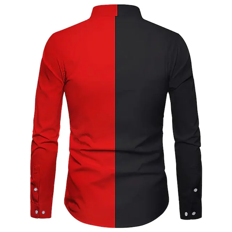 Fashion Pop Prom Party Night Club New Designer Long Sleeve Clothing Slim Button Lapel Men Tops Fashion Pop Prom Party Night Club New Designer Long Sleeve Clothing Slim Button Lapel Men Tops