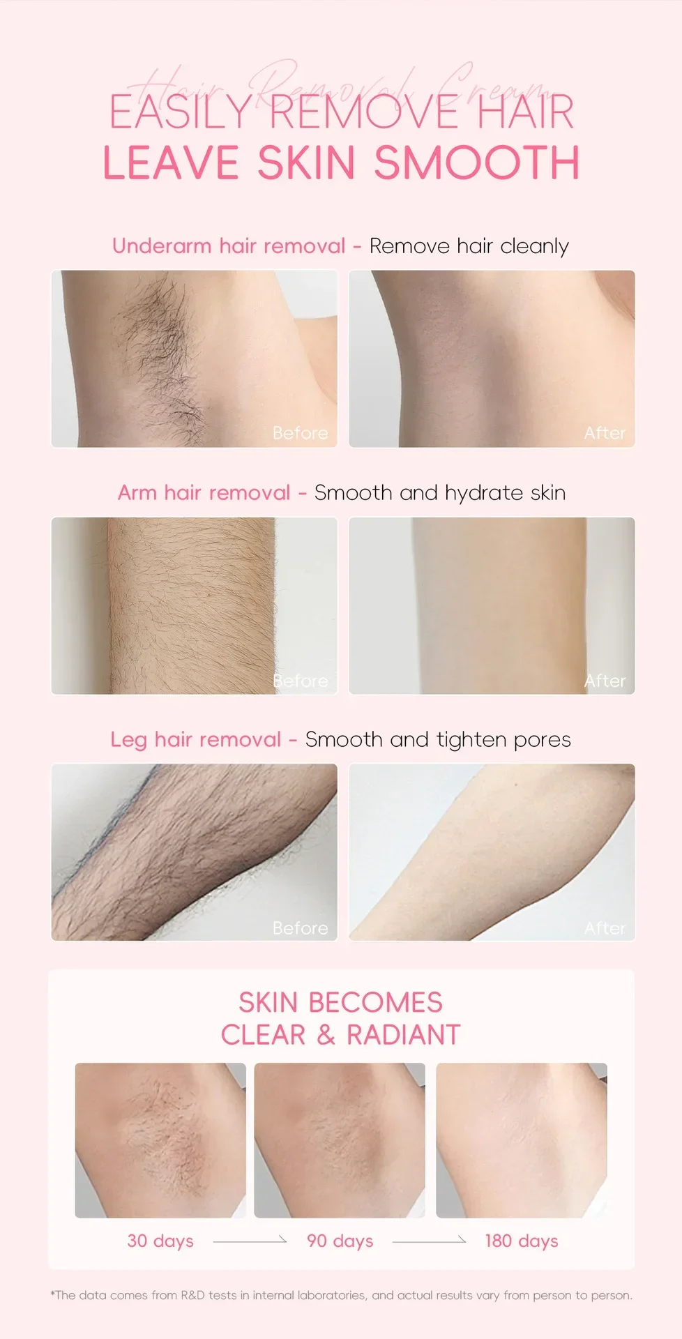 LAIKOU Hair Removal Cream Intimate Areas Epilator Cream Painless Health Hair Remover Growth Inhibitor Men Woman Body Care 50g LAIKOU Hair Removal Cream Intimate Areas Epilator Cream Painless Health Hair Remover Growth Inhibitor Men Woman Body Care 50g