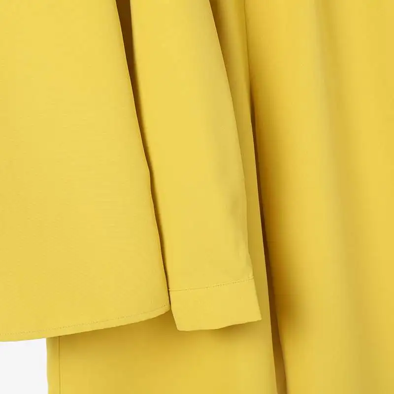 Women Elegant Lapel Neck Long Sleeve Shirt Pants Sets 2PCS Fashion Autumn Outifits Solid Work Trousers Suits Tracksuit