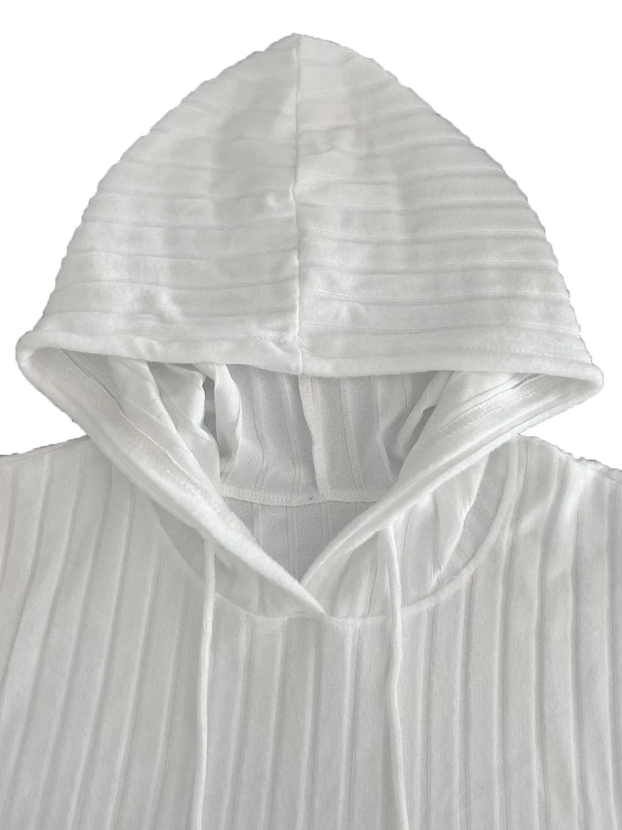 Plus-size European and American cross-border spring and autumn new  stitching contrasting hooded sweatshirt