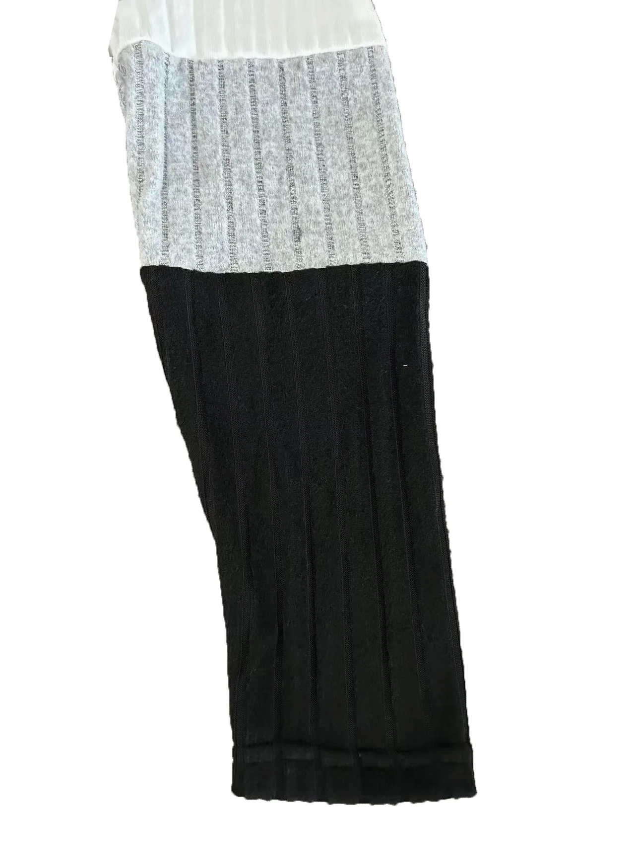 Plus-size European and American cross-border spring and autumn new  stitching contrasting hooded sweatshirt