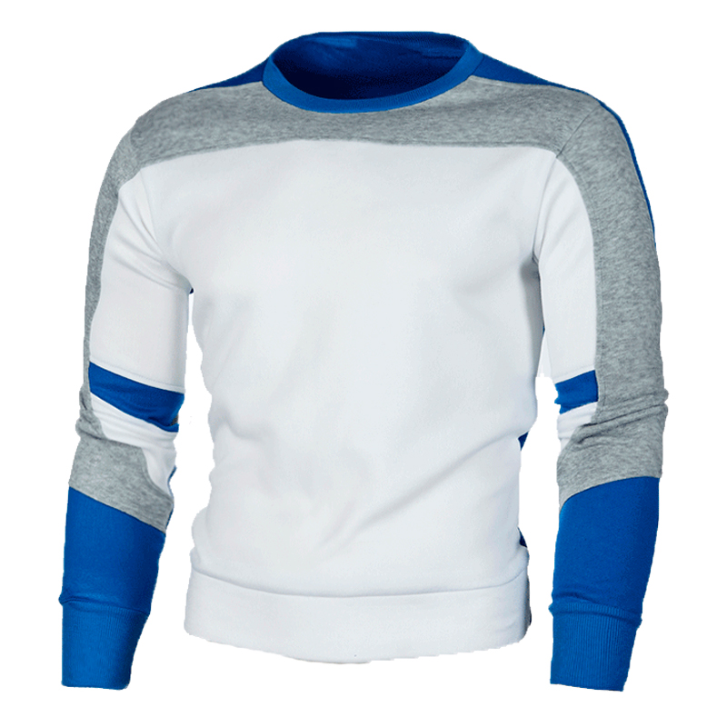 New Men's Casual Crewneck Sweatshirt Color Block Autum Spring Pullover Sweatshirts New Men's Casual Crewneck Sweatshirt Color Block Autum Spring Pullover Sweatshirts