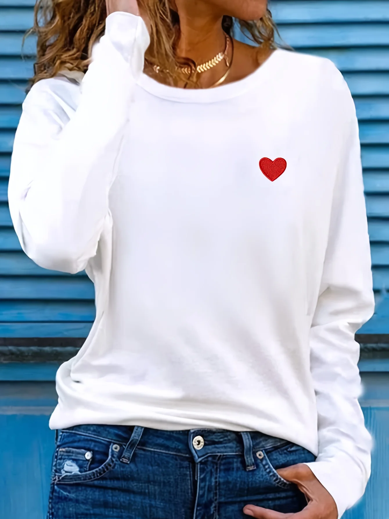 Autumn Winter Women black white Street Comfortab tshirt long sleeve  Print T Shirt  Streewear Clothes Causal Female Y2K Tops Tee