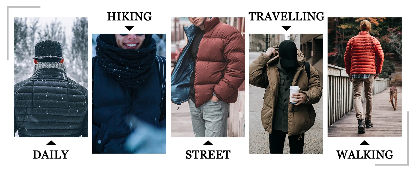 TACVASEN Stand Collar Lightweight Puffer Jackets Mens Quilted Jacket Water Resistant Ripstop Down Insulated Windbreaker Coats TACVASEN Stand Collar Lightweight Puffer Jackets Mens Quilted Jacket Water Resistant Ripstop Down Insulated Windbreaker Coats