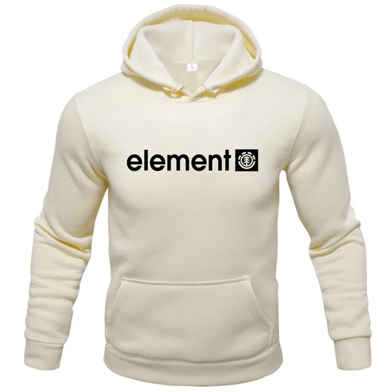 Spring Autumn Men's Hoodies Fleece Printing Sweatshirts Loose Casual Hooded Pullover Male Outdoor Sportwear Long Sleeve Tops