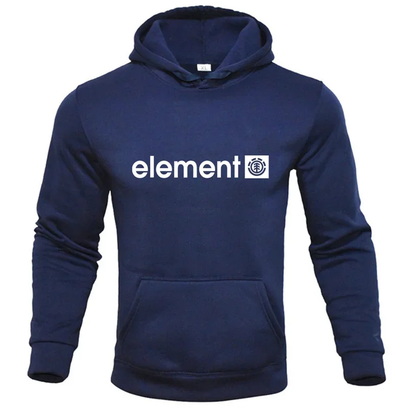 Spring Autumn Men's Hoodies Fleece Printing Sweatshirts Loose Casual Hooded Pullover Male Outdoor Sportwear Long Sleeve Tops