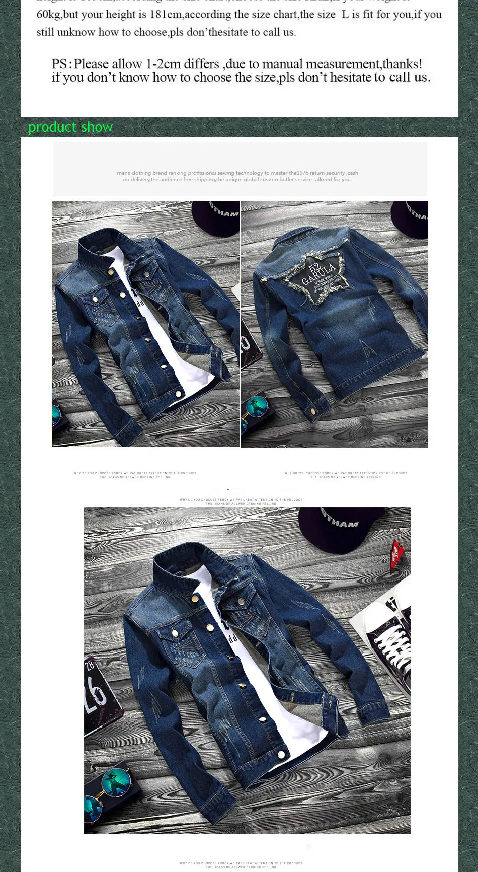 Fashion 2022 Spring Autumn Distressed Ripped Casual Denim Teenager Jacket Men Long Sleeve Hip Hop Shirt Youth Students Thin Coat