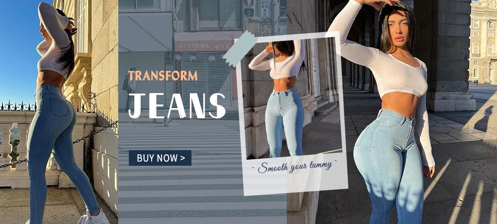 Fashion Women Streetwear Side Pocket Cargo Straight Denim Straight Safari Style Jeans Wide Leg Jeans Trousers Hip-hop Streetwear