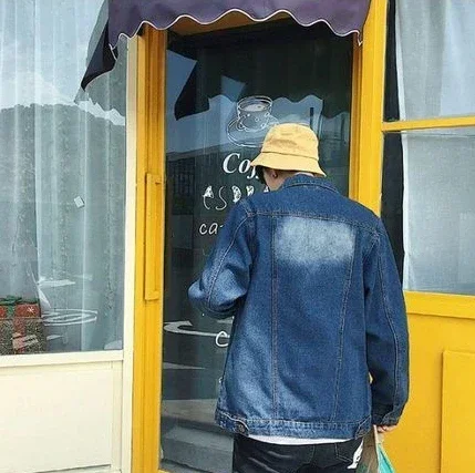 Male Jean Coats Ripped Men's Denim Jacket Casual Slim with Hole Vintage Short Autumn Fast Delvery Original Y2k Low Price Korea G Male Jean Coats Ripped Men's Denim Jacket Casual Slim with Hole Vintage Short Autumn Fast Delvery Original Y2k Low Price Korea G