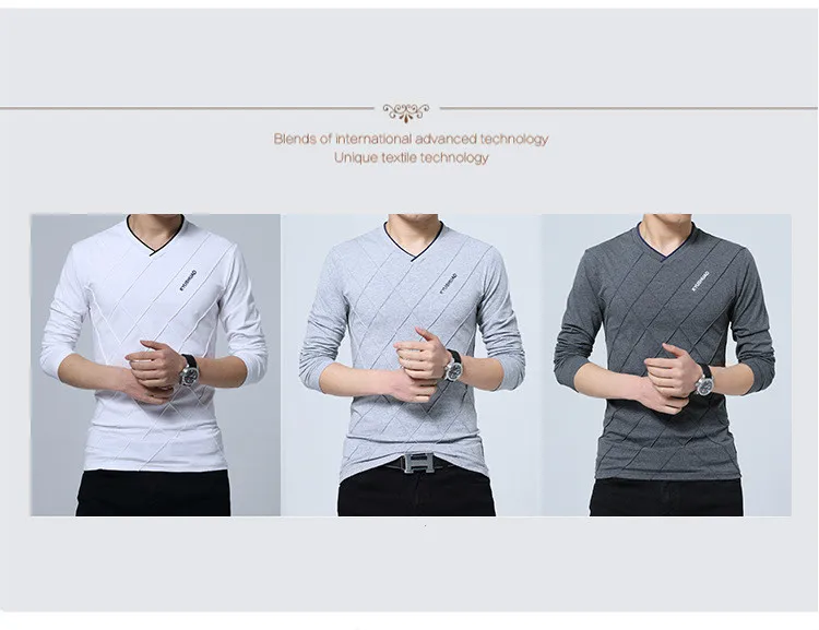2024 Mens Casual T-shirt Fashion Slim Long Sleeve V Neck Fitness T-shirts Tops Homme Tshirt Boyfriend Gift Harajuku Streetwear 2024 Mens Casual T-shirt Fashion Slim Long Sleeve V Neck Fitness T-shirts Tops Homme Tshirt Boyfriend Gift Harajuku Streetwear