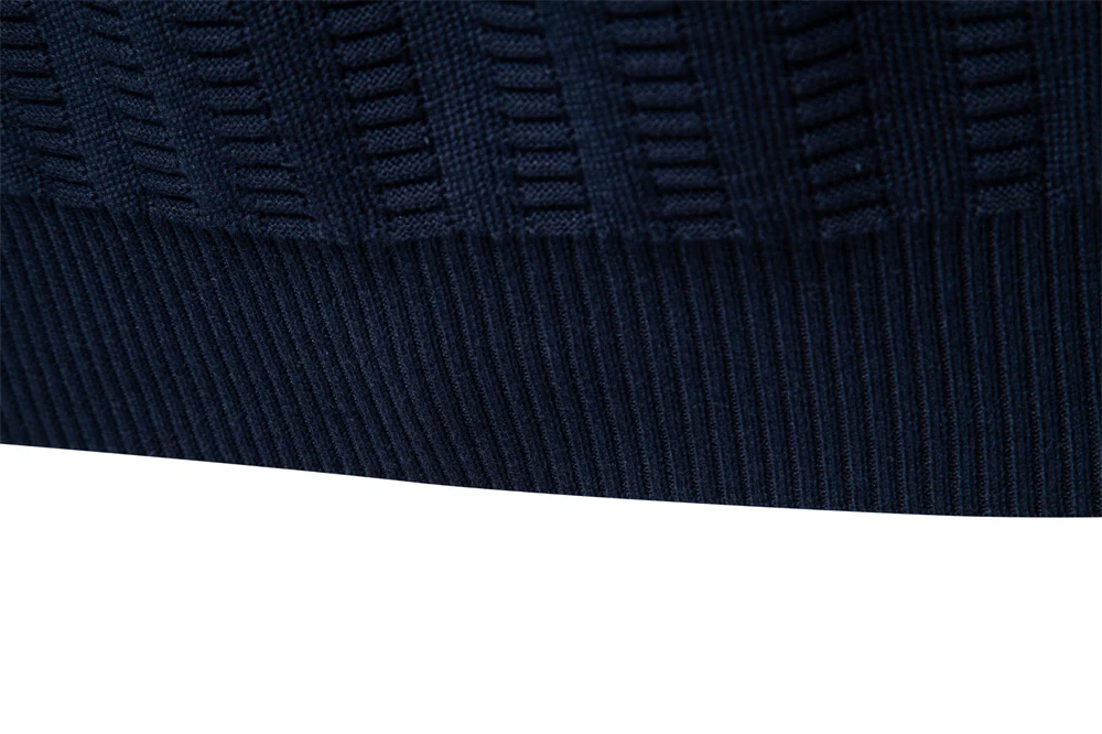 AIOPESON Luxury Striped Pullover Men Old Money Style Cotton Knitwear Thick Warm Crew Neck Winter Social Sweater Male